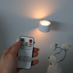 Rechargeable Wireless LED Wall Lamp with Remote Control Settings