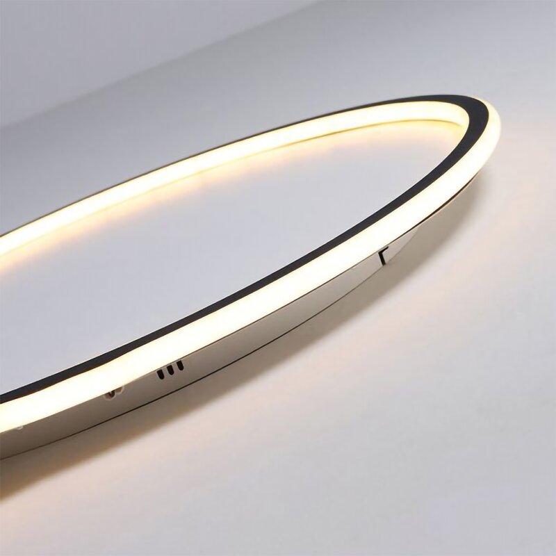 Ring LED Ceiling Light with Metal Acrylic Body