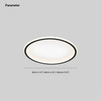 Ring LED Ceiling Light with Metal Acrylic Body