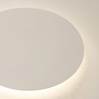Round LED Ceiling Light with Metal Acrylic Design and Dimmer