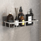 Metal Suction Cup Bathroom Shelves Without Tool Installation