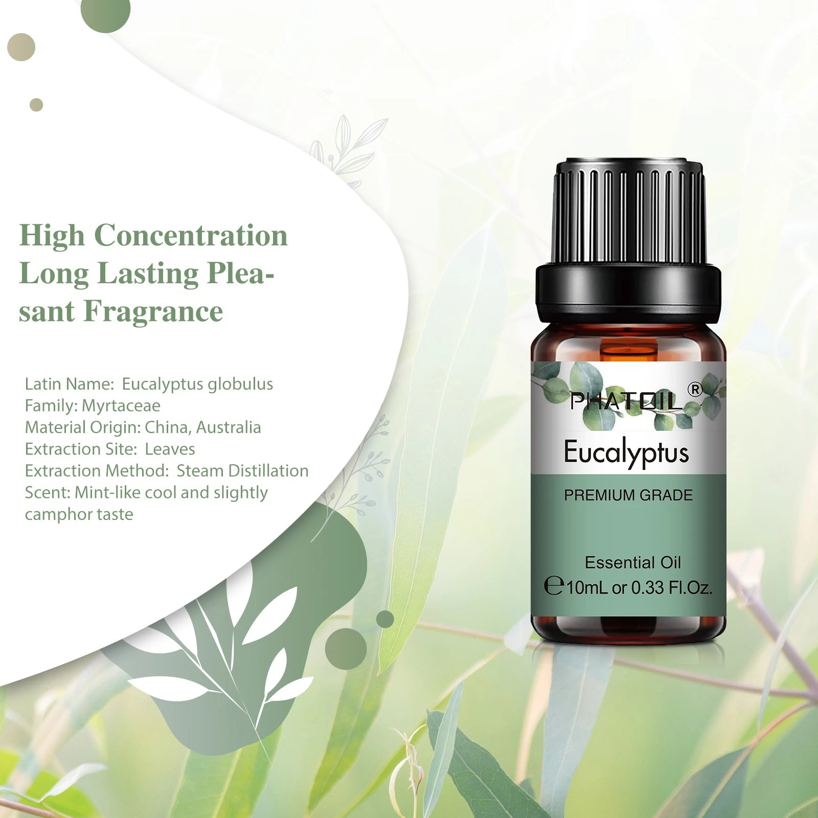 10ml Essential Oil Bottle for Diffuser and Humidifier Use