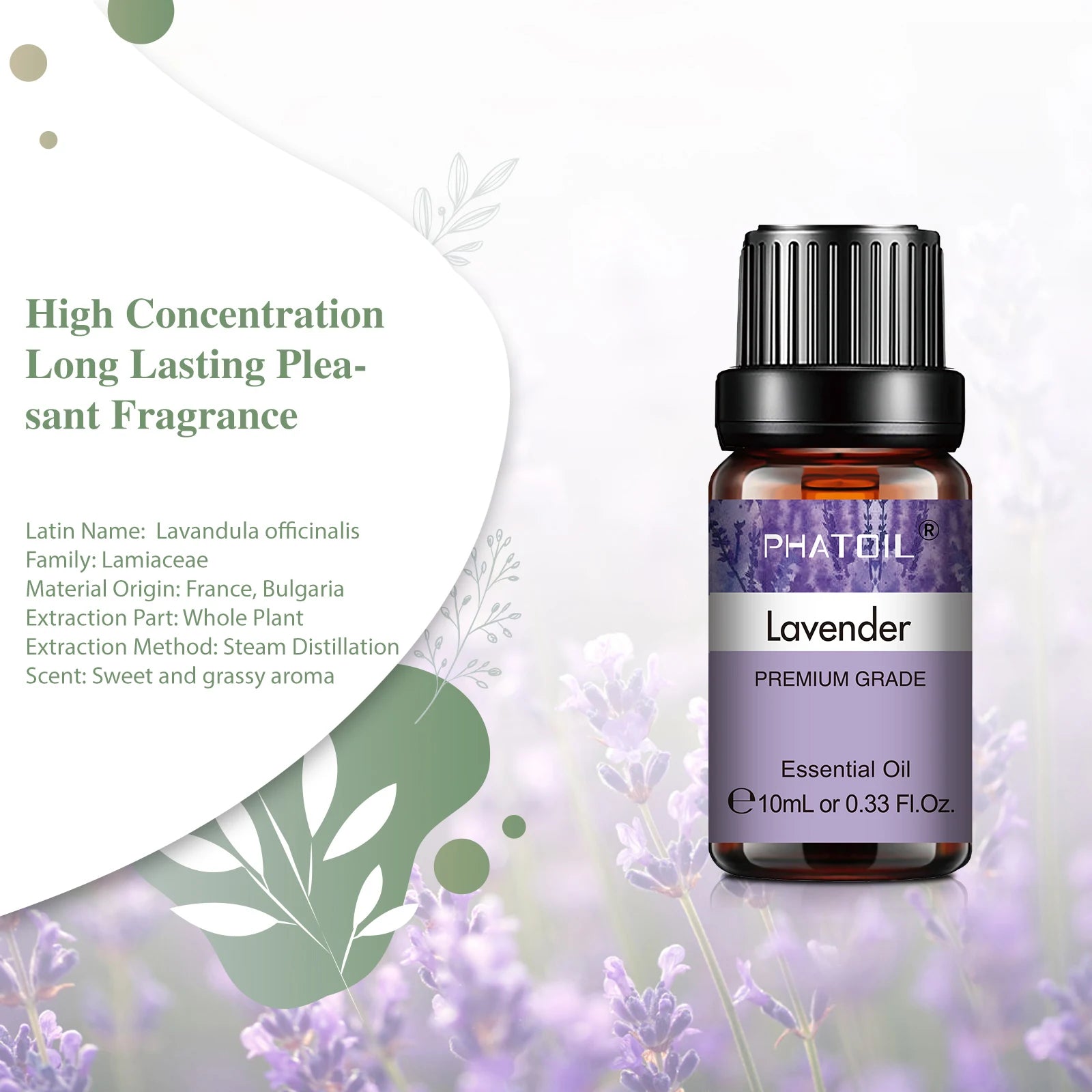 10ml Essential Oil Bottle for Diffuser and Humidifier Use