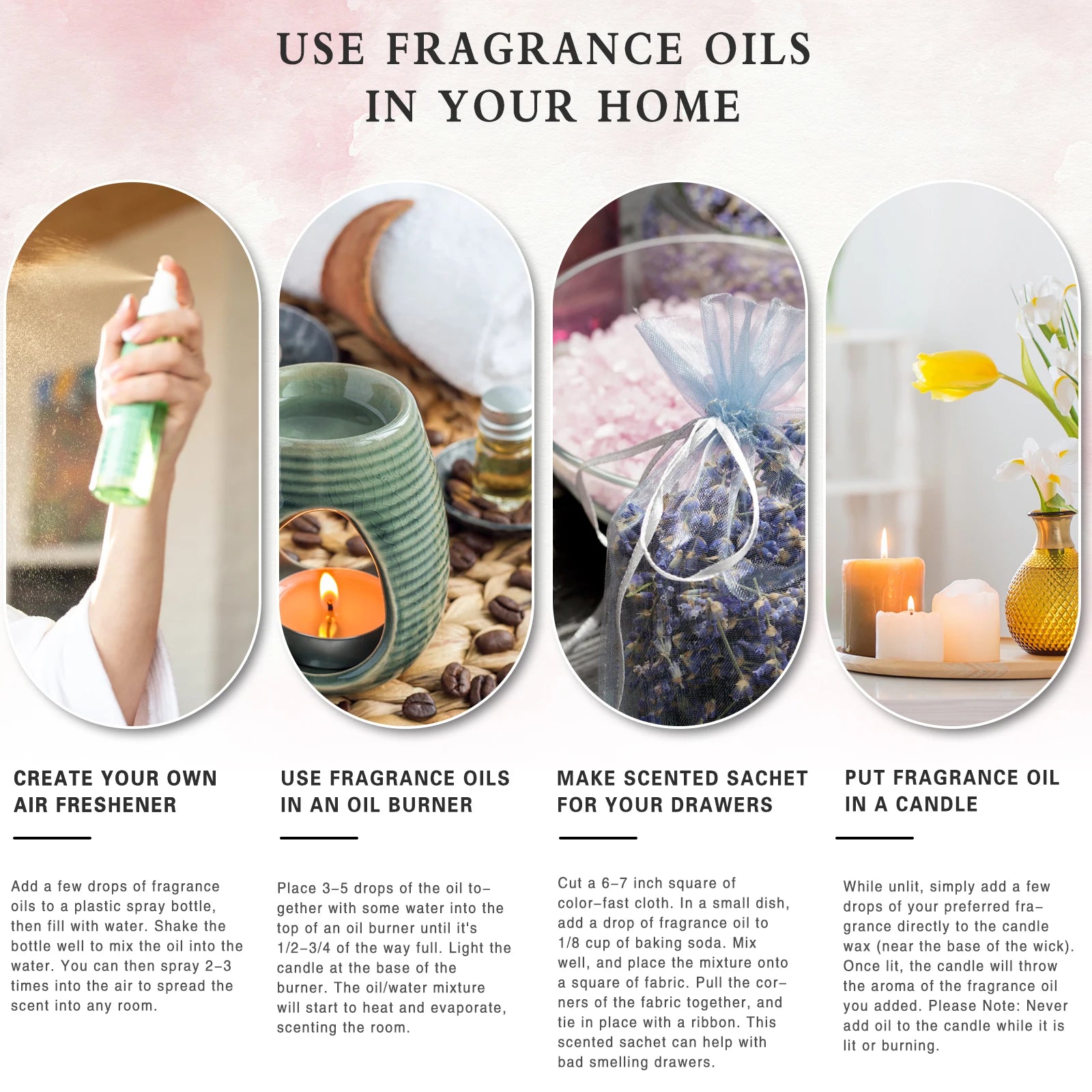 10ml Essential Oil Bottle for Diffuser and Humidifier Use