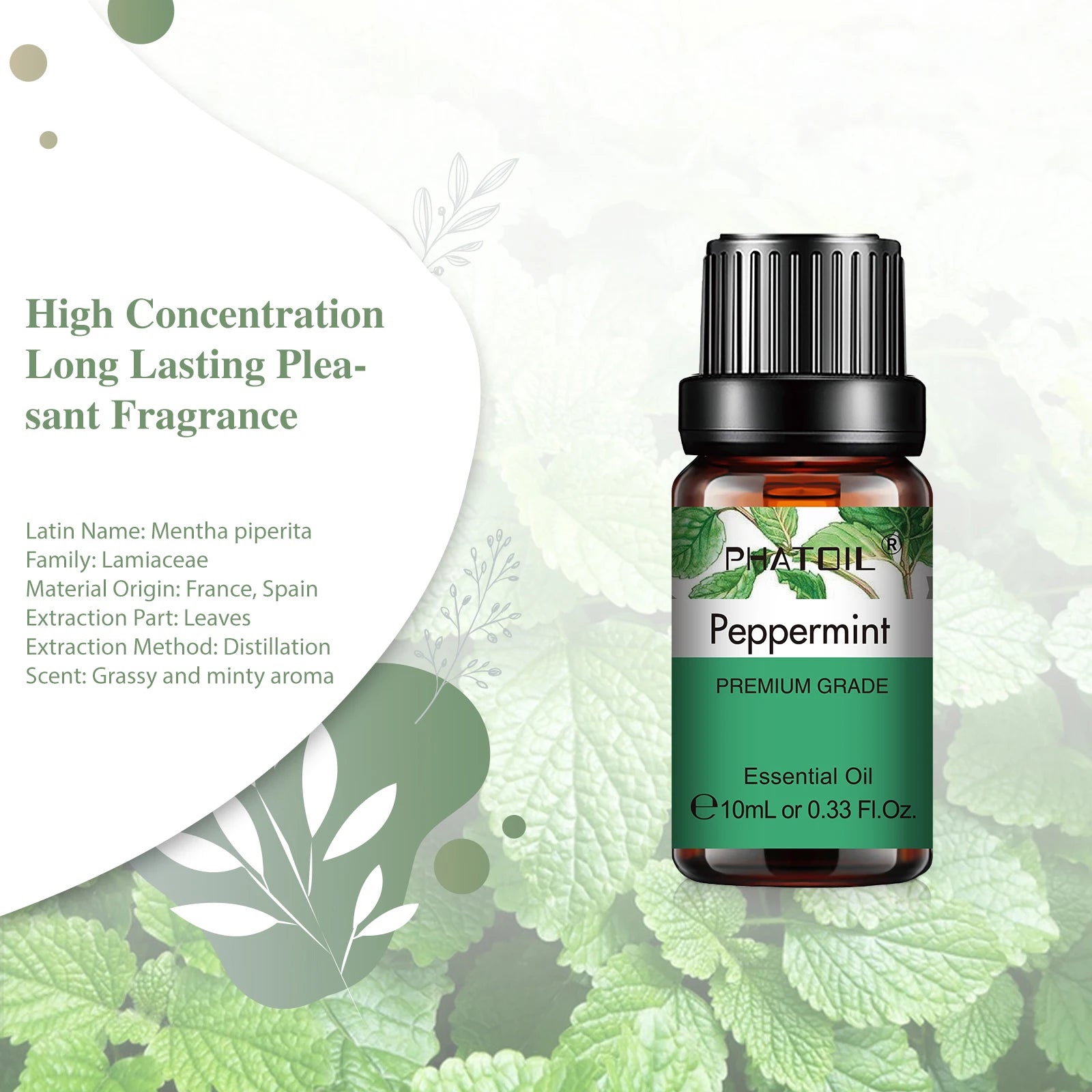 10ml Essential Oil Bottle for Diffuser and Humidifier Use