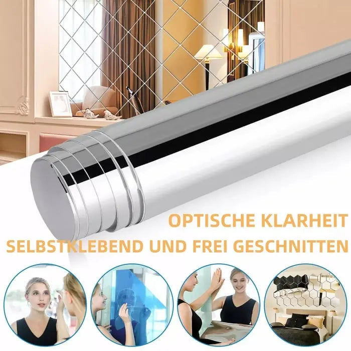 Self Adhesive PET Reflective Mirror Film Cut To Size