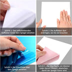 Self Adhesive PET Reflective Mirror Film Cut To Size