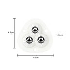 Self Adhesive Rotating Furniture Mover Wheel Rollers Set