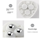 Self Adhesive Rotating Furniture Mover Wheel Rollers Set