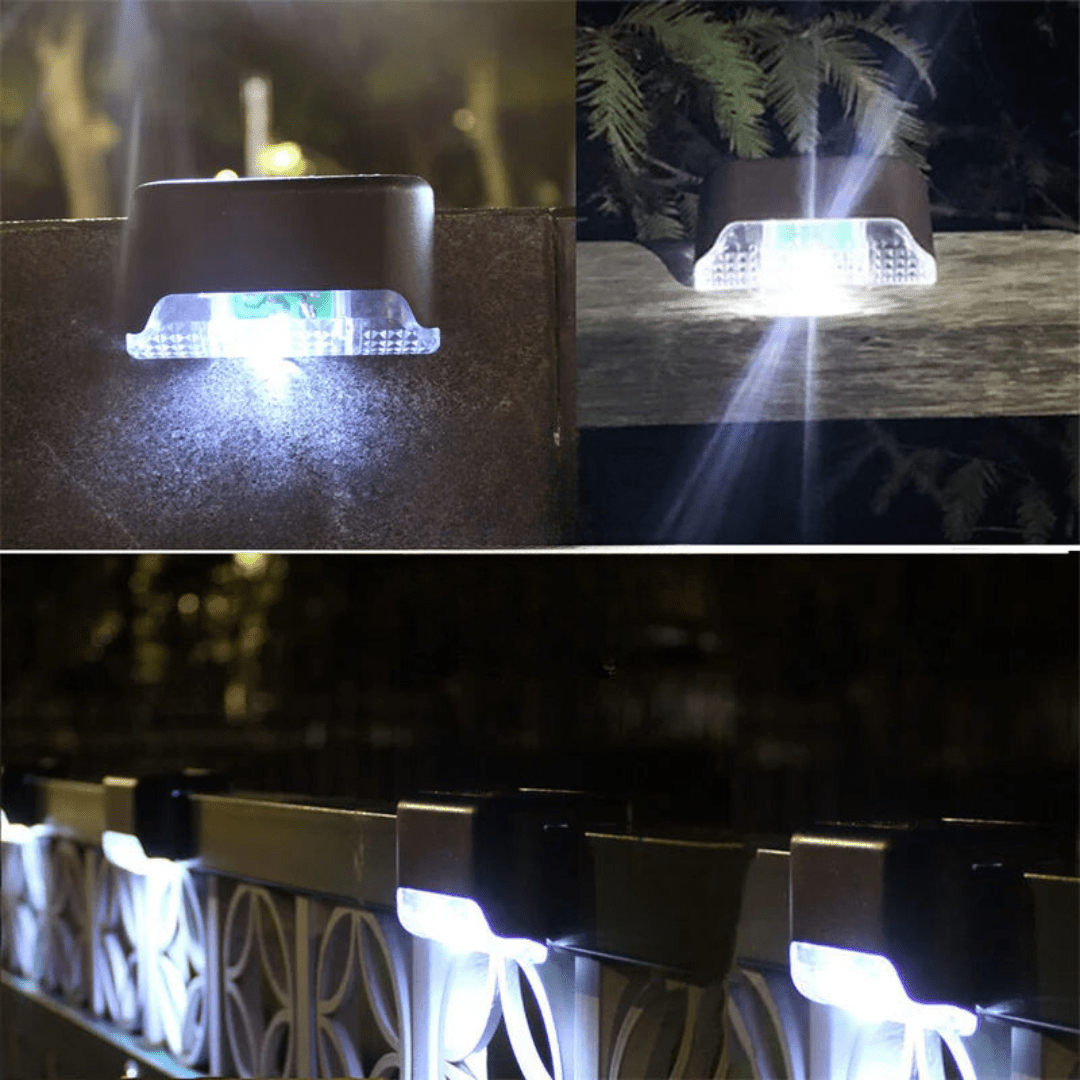 Self Adhesive Solar Sun Lamp with Warm White ABS Body