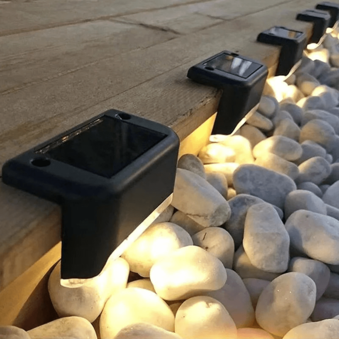 Self Adhesive Solar Sun Lamp with Warm White ABS Body