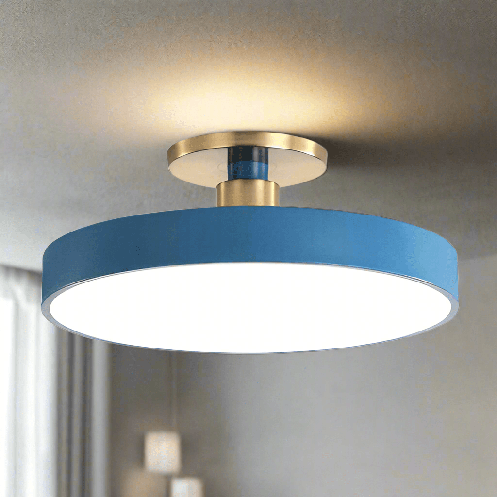Semi Spiral Acrylic Recessed Ceiling Light with Voltage Options
