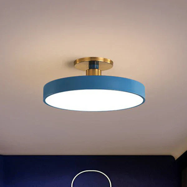 Semi Spiral Acrylic Recessed Ceiling Light with Voltage Options