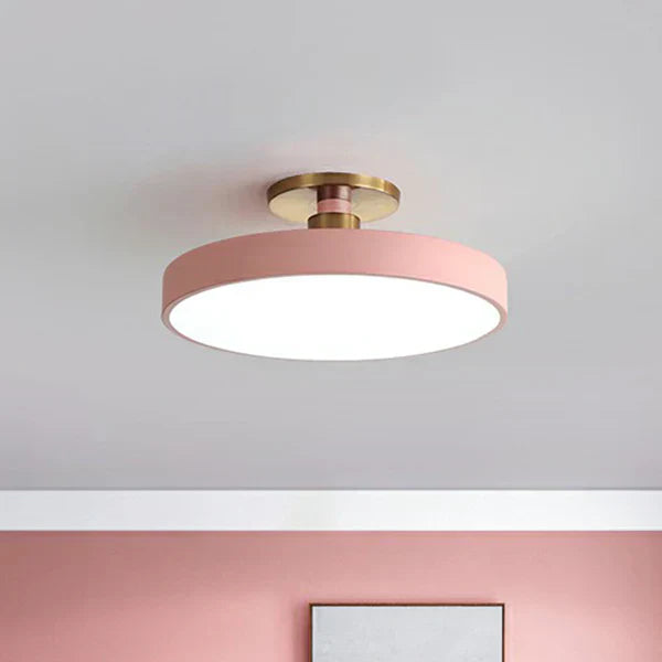 Semi Spiral Acrylic Recessed Ceiling Light with Voltage Options