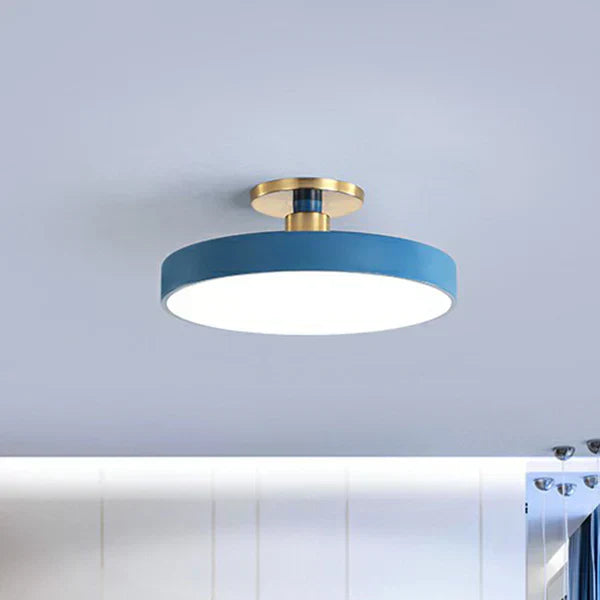 Semi Spiral Acrylic Recessed Ceiling Light with Voltage Options