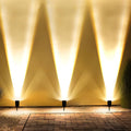 Solar LED Outdoor Spot Light with RGB Dimmer Control