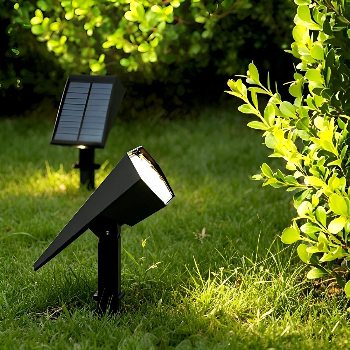 Solar Outdoor LED Spot Light with IP65 RGB Settings