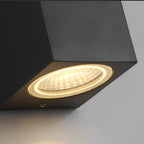 Square Outdoor Wall Washer Light with LED and IP54 Rating