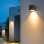 Square Outdoor Wall Washer Light with LED and IP54 Rating