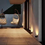 Square Outdoor Wall Washer Light with LED and IP54 Rating
