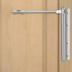 Stainless Steel Automatic Door Closer with Adjustable Screws