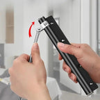 Stainless Steel Automatic Door Closer with Adjustable Screws