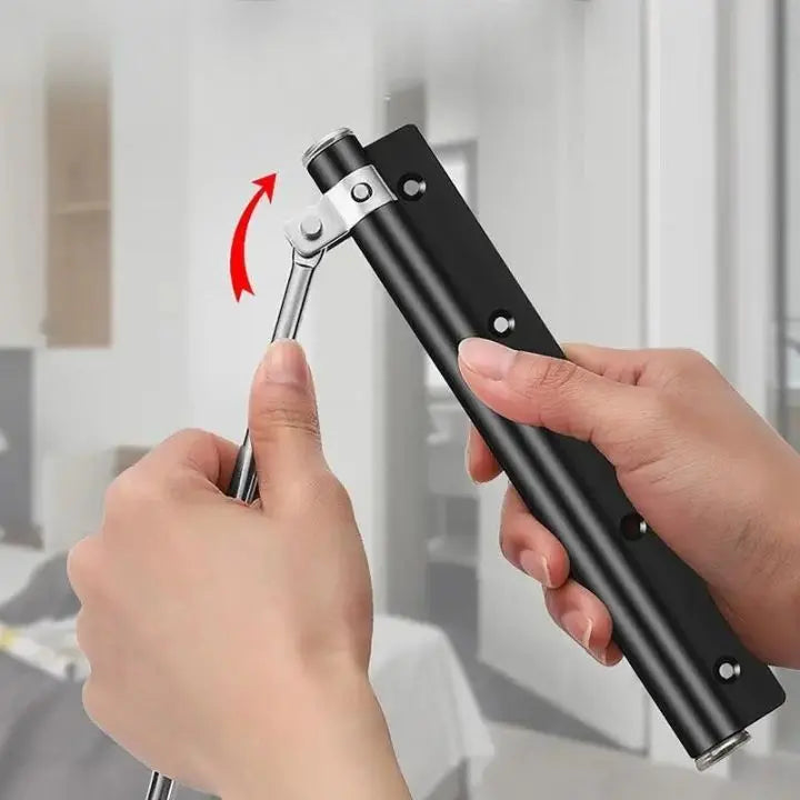 Stainless Steel Automatic Door Closer with Adjustable Screws