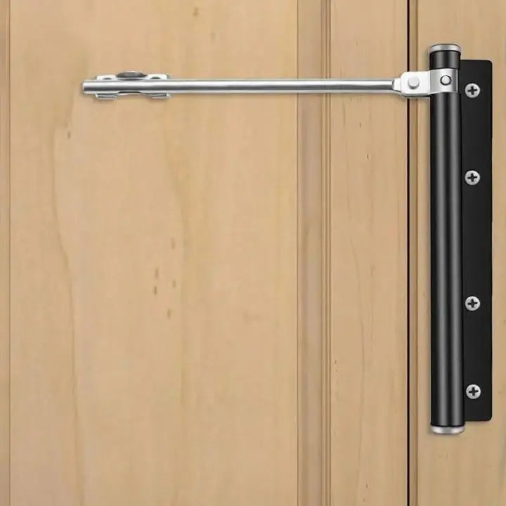 Stainless Steel Automatic Door Closer with Adjustable Screws