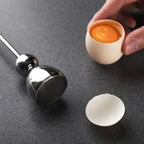 Stainless Steel Egg Cracking Tool for Raw Cooked Eggs