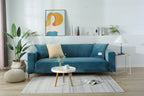 Stretch Micro Fabric Sofa Cover with Elastic Hem