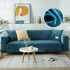 Stretch Micro Fabric Sofa Cover with Elastic Hem