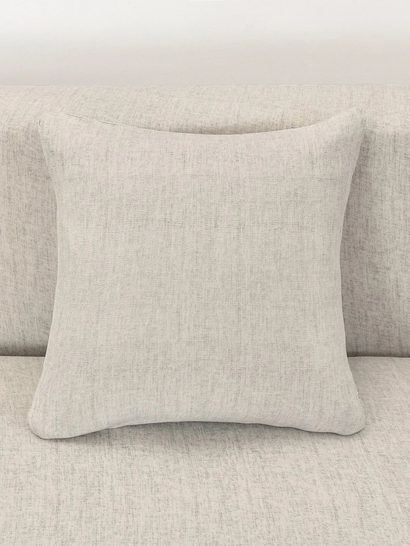 Stretch Sofa Cover Cross Pattern Egg Shell Micro Fabric