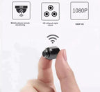 Two Pack Mini WiFi Security Cameras with 32GB Cards