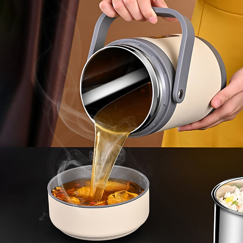 USB Heated Stainless Steel Lunch Box 304 Liner