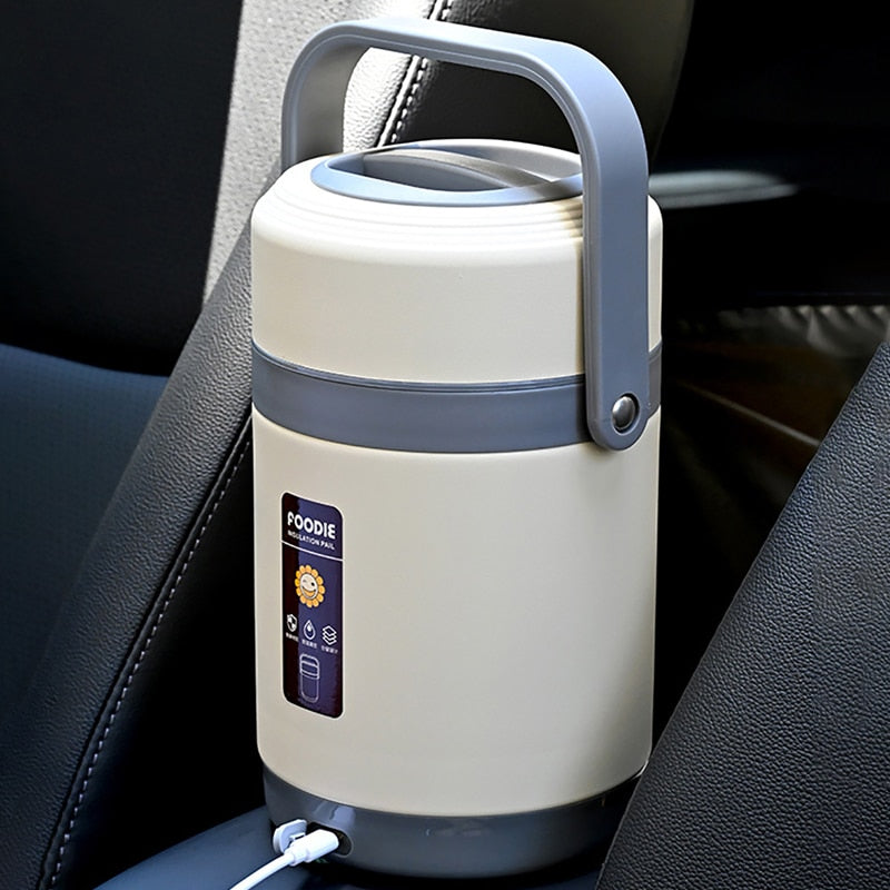 USB Heated Stainless Steel Lunch Box 304 Liner