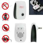 Ultrasonic Squirrel Deterrent Device with Electric Power Source