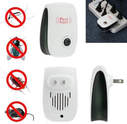 Ultrasonic Squirrel Deterrent Device with Electric Power Source