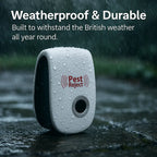 Ultrasonic Squirrel Deterrent Device with Electric Power Source