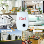 Ultrasonic Squirrel Deterrent Device with Electric Power Source