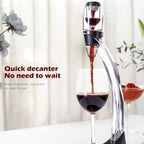 Wine Aerator Pourer Set with Filter and Stand