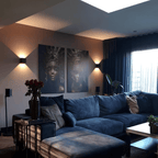 Wireless Aluminium Acrylic Wall Lamp with Motion Sensor LED