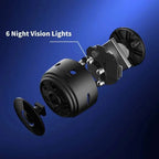 Wireless Backup Camera with Magnet and 360 Rotating Bracket