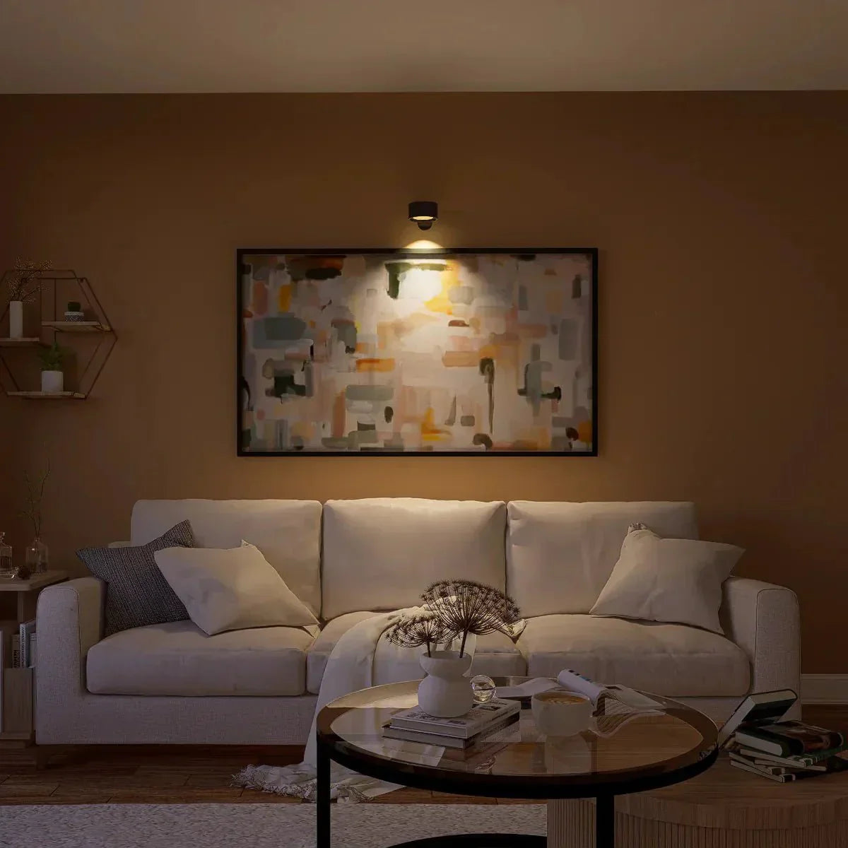 Wireless Magnetic Wall Lamp with 360 Degree Rotatable LED Lighting
