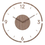 Wooden Wall Clock 35cm with Assembly Instructions Included