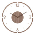 Wooden Wall Clock 35cm with Assembly Instructions Included