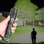 XHP 50 LED Flashlight with Micro USB Charging
