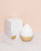 Wood Finish Aroma Diffuser Ultrasonic with LED Light