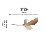 6 Speed DC Motor Ceiling Fan with Reverse Function