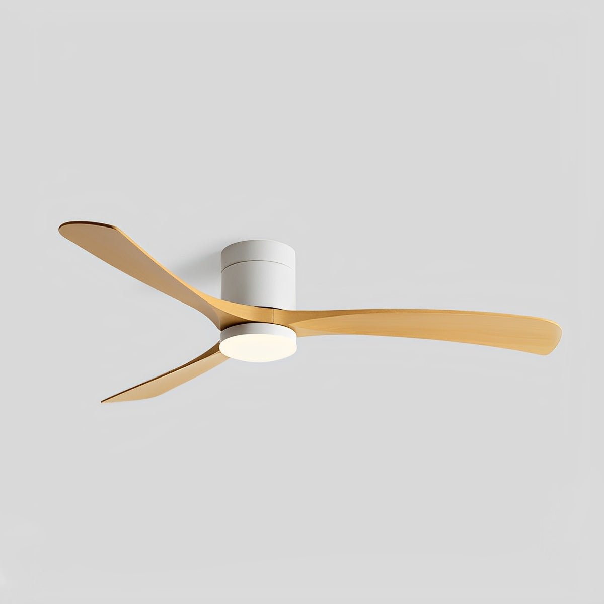 LED Ceiling Fan Light with Six Speeds and Remote Control
