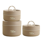 Multi Layer Insulated Lunchbox with Carry Bag Set